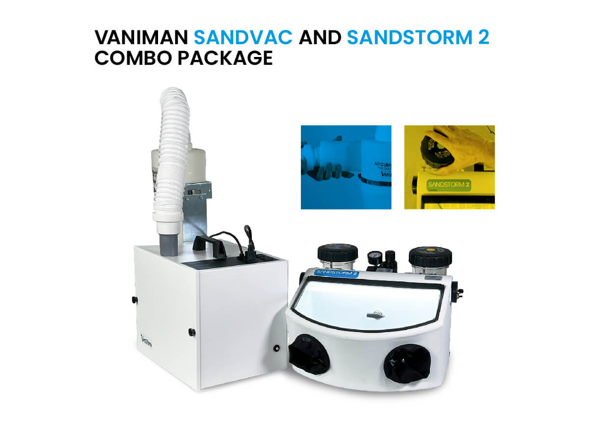 Vaniman SandVac and SandStorm 2 Combo Package